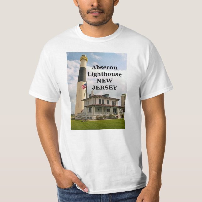 Faro de Absecon, camiseta de New Jersey (Anverso)