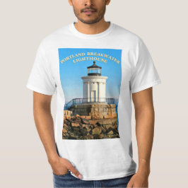 Faro de aguas residuales de Portland, camiseta Mai