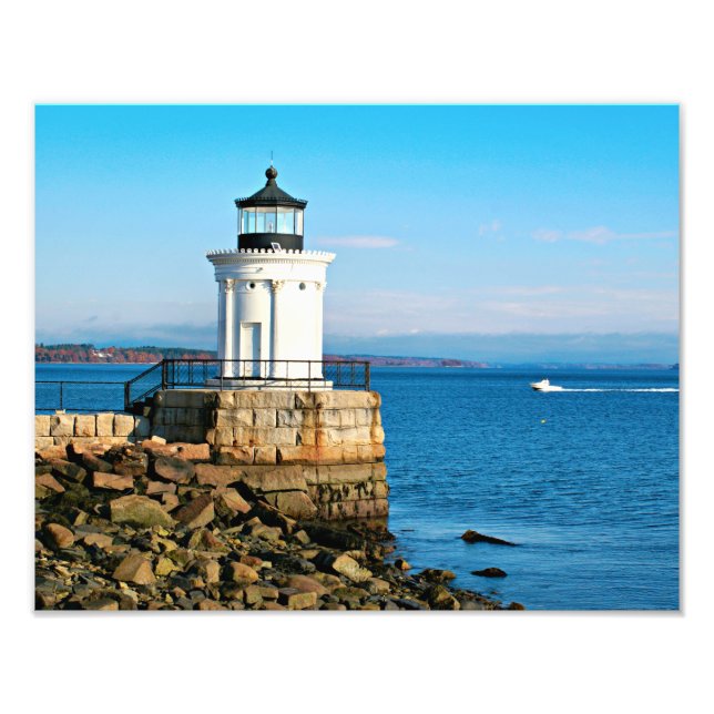 Faro de aguas residuales de Portland, foto princip (Frente)