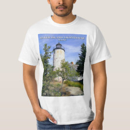 Faro de Baker Island, camiseta Maine