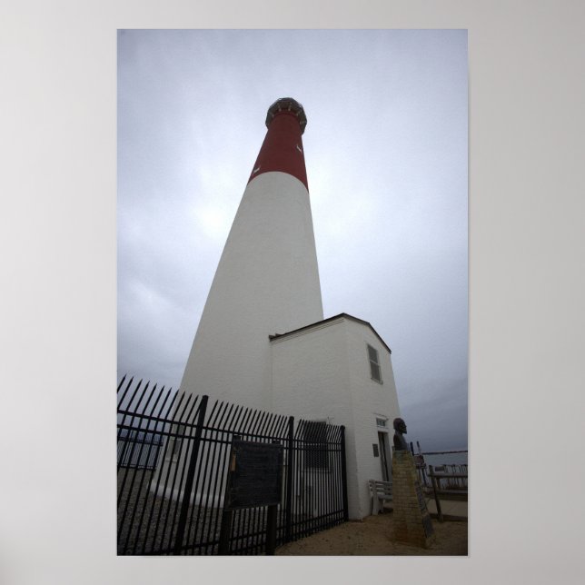 Faro de Barnegat Light Foto Póster (Frente)