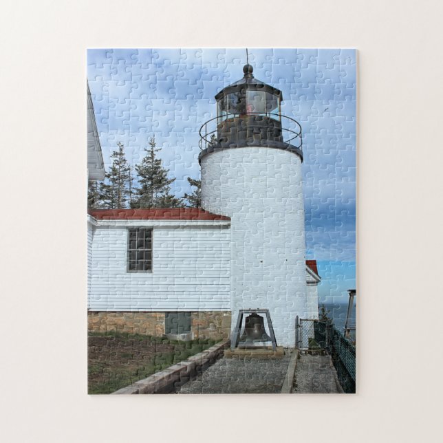 Faro de Bass Harbor Head, Maine Rompecabezas (Vertical)