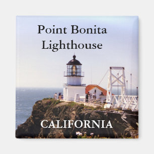 Faro de Bonita del punto, imán de California