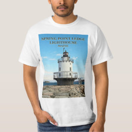 Faro de borde de punto de primavera, camiseta prin