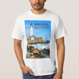 Faro de Boston, camiseta de Massachusetts