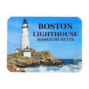 Faro de Boston, imán Flex de Massachusetts