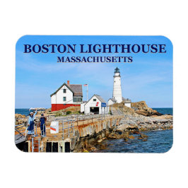 Faro de Boston, imán Flex de Massachusetts