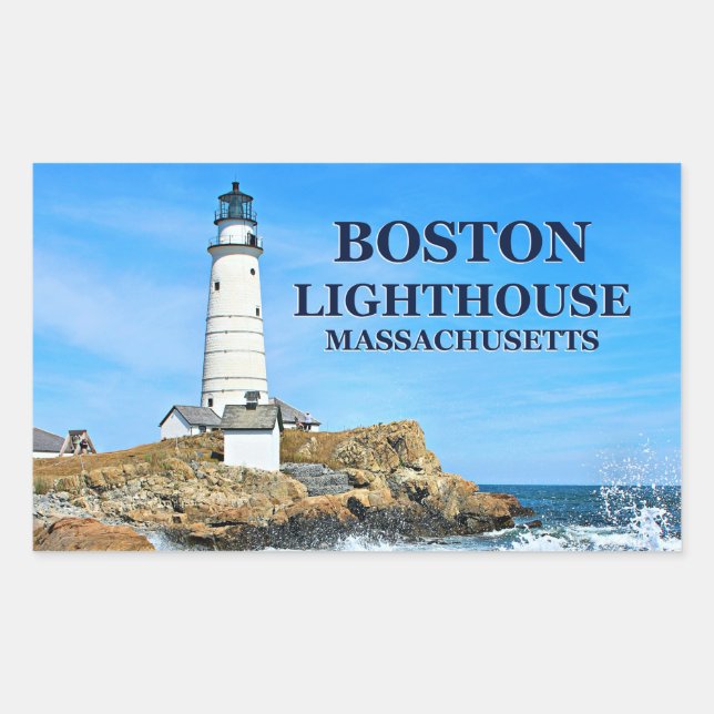 Faro de Boston, Pegatinas de Massachusetts (Anverso)