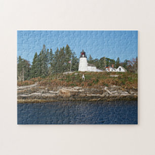 Faro de Burnt Island, Maine Puzzle