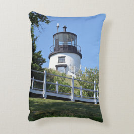 Faro De Cabeza De Lechuza, Almohada De Acento Prin