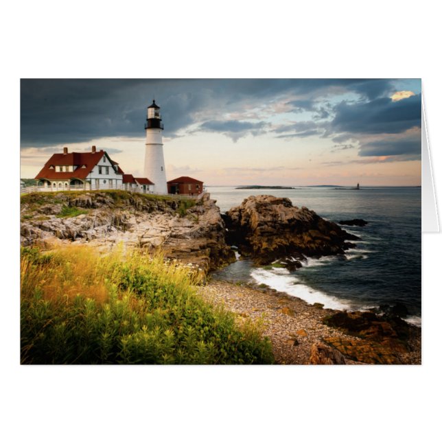 Faro de cabeza de Portland | Cabo Elizabeth, yo (Anverso (Horizontal))