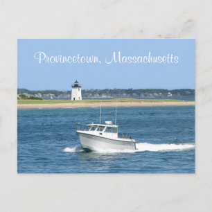 Faro de Cape Cod MAMÁES de Provincetown Tarjeta po