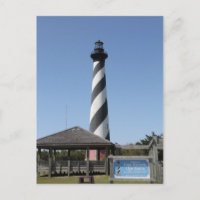 Faro de Cape Hatteras NC, postal