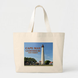 Faro de Cape May, Bolsa Tote de Nueva Jersey