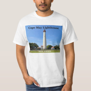 Faro de Cape May, camiseta de New Jersey