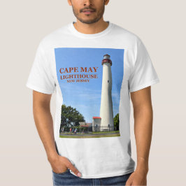 Faro de Cape May, camiseta de Nueva Jersey
