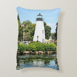 Faro de Concord Point, Maryland Almohada de acento