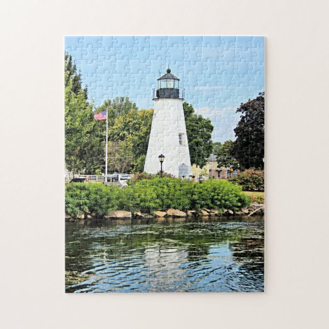 Faro de Concord Point, rompecabezas de Maryland (Vertical)