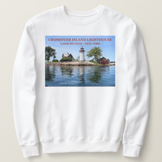 Faro de Crossover Island, camiseta sudadera de Nue (Anverso del diseño)
