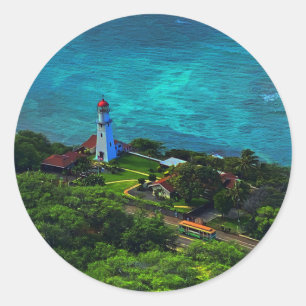 Faro de Diamond Head #1 Pegatinas