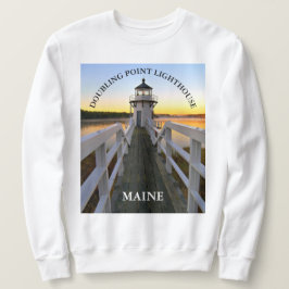 Faro de doble punto, sudadera de Maine