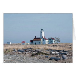 Faro de Dungeness Spit en Sequim, WA