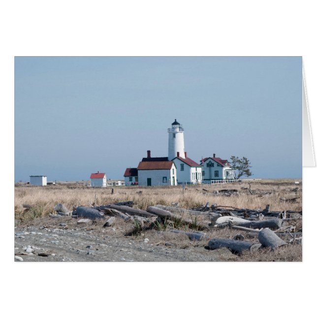 Faro de Dungeness Spit en Sequim, WA (Anverso (Horizontal))