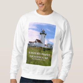 Faro de East Point, camiseta sudadera de Massachus