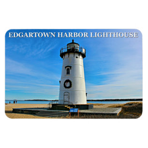 Faro de Edgartown, imán de Massachusetts Flexi