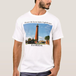 Faro de entrada de Ponce de León, camiseta de Flor
