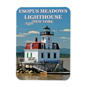 Faro de Esopus Meadows, imán fotográfico de Nueva