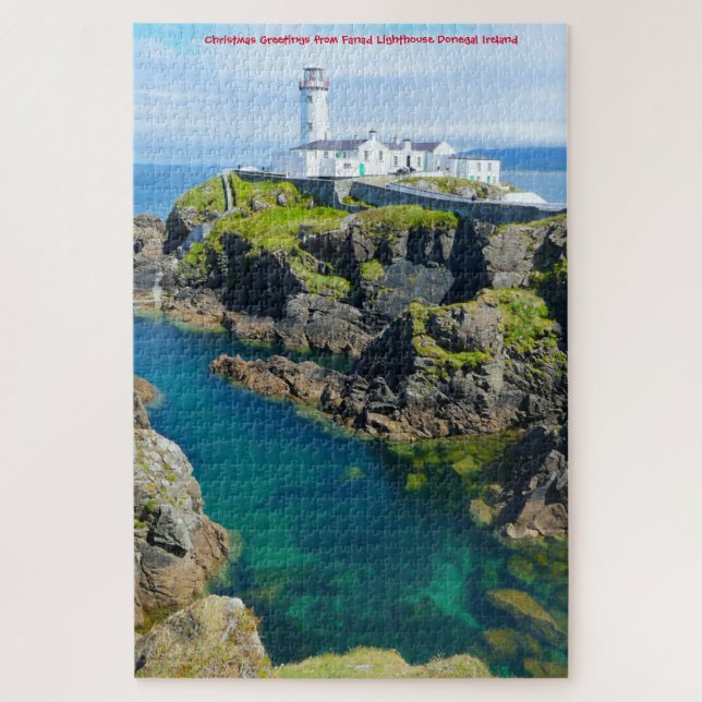 Faro de Fanad Donegal Irlanda. Rompecabezas (Vertical)
