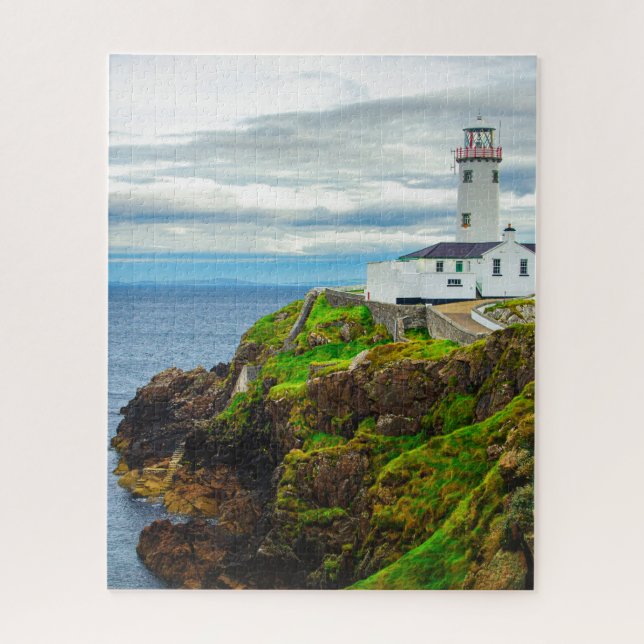Faro de Fanad Head Irlanda Rompecabezas (Vertical)