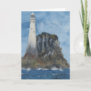Faro de Fastnet, Irlanda Tarjeta de Felicitación e