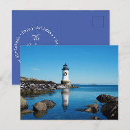 Faro de Feliz Navidad Wreath Salem