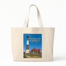 Faro de Fire Island, Bolsa de Tote Grande de Nueva
