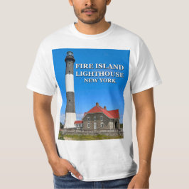 Faro de Fire Island, camiseta de Nueva York