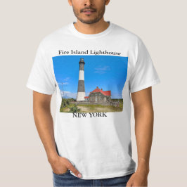 Faro de Fire Island, camiseta de Nueva York