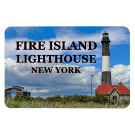 Faro de Fire Island, imán Flexi de Nueva York