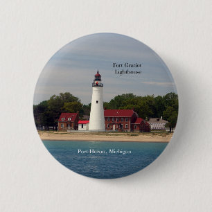 Faro de Fort Gratiot desde botón de agua