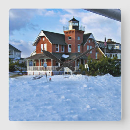 Faro de Giro Marítimo, Reloj de Pared de New Jerse