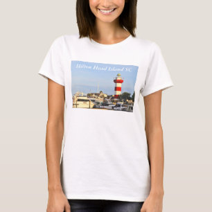 Faro de Hilton Head Island en la camiseta