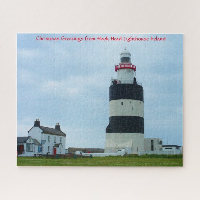 Faro de Hook Head Irlanda Rompecabezas (Horizontal)