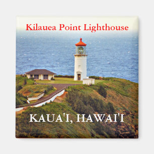 Faro de Kilauea Point, Kaua'i, imán Hawai