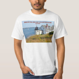 Faro de la cabeza de Browns, camiseta de Maine