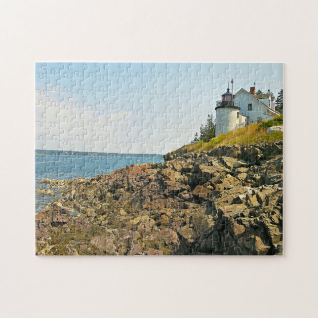 Faro de la cabeza de Browns, rompecabezas de Maine (Horizontal)