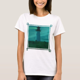 Faro de la camiseta ligera de las señoras