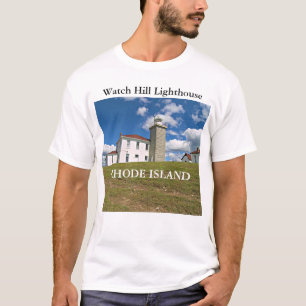 Faro de la colina del reloj, camiseta de Rhode