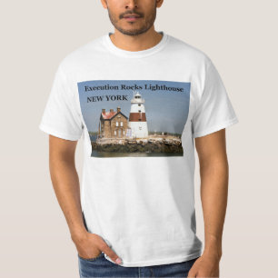 Faro de la ejecución de las rocas, camiseta de Nue