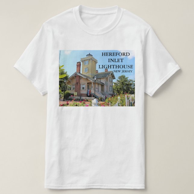 Faro de la entrada de Hereford, camiseta de New (Diseño del anverso)
